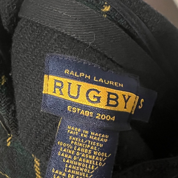 Vintage Rugby Blanket Hooded Duffel Coat - Picture 3 of 5